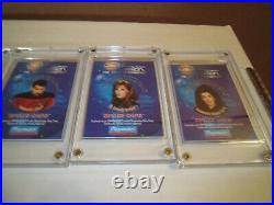 Star Trek Playmates Pog Space Cap 30 Cards 1994 1995 Ultra Rare Lwaxana Troi