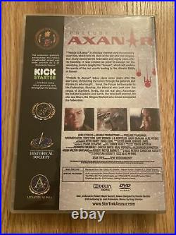 Star Trek Prelude to Axanar (DVD) New & Sealed, Fan Film, Rare, Kickstarter