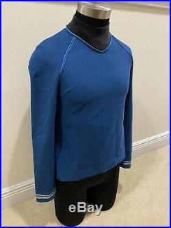 Star Trek Screen Used Original Blue Starfleet Science Officer Costume Movie Prop