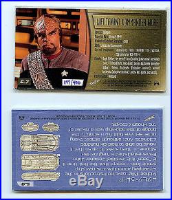 Star Trek Skybox Insurrection Movie Complete card Set autographed 1998 7 Subsets