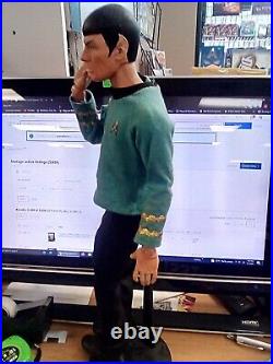 Star Trek Spock, 19 Talking Action Figure (withStand), 2008 Diamond Comic Dist