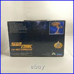 Star Trek TNG 7th Anniversary GOLD USS Enterprise Playmates 1995 Complete Rare
