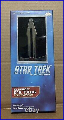 Star Trek TNG Klingon D'k Tahg Dagger Letter Opener SDCC Exclusive Icon Heroes