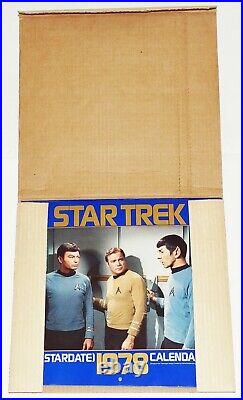 Star Trek TOS Vintage 1978 Calendar Still in Original Mailer Ballantine Books