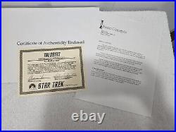 Star Trek Talosian Bust 968 Of 7500 13 High Illusive Concepts Rare With COA