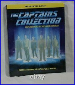 Star Trek The Captains Collection 5-Disc SE Bluray NEW RARE OOP FREE SHIPPING