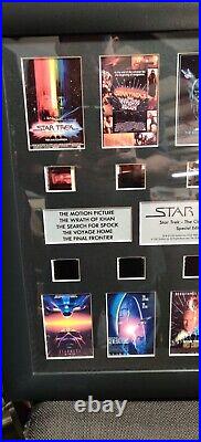 Star Trek The Cinematic Collection Special Edition Filmcell 19.5 X 19