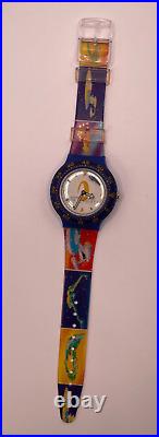 Star Trek The Experiance Las Vegas Hilton Wrist Watch in Case. 1997