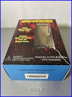 Star Trek The Experience Las Vegas Hilton Communicator In Box Rare NOT WORKING