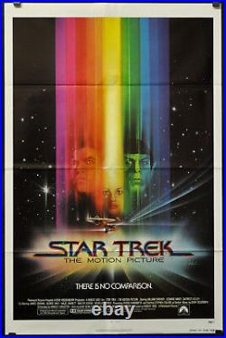 Star Trek The MOTION PICTURE'79 Original 27X41 ADV MOVIE POSTER WILLIAM SHATNER