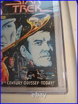 Star Trek The Motion Picture #1 Newsstand CGC SS William Shatner, Marvel 1980