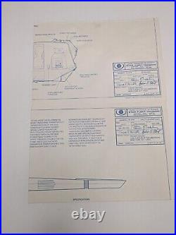 Star Trek The Motion Picture 14 Official Blueprints, 1980 1st Printing Paramount