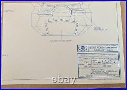 Star Trek The Motion Picture 14 Official Blueprints, 1980. Perfect Condition