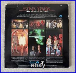 Star Trek The Motion Picture 1979 AU Daybill Poster, Custom UV Frame, Laserdisc