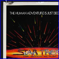 Star Trek The Motion Picture (1979) Advance Original US One Sheet Movie Poster