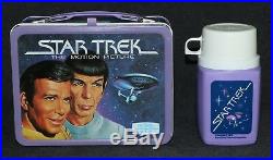 Star Trek The Motion Picture 1979 Lunchbox And Thermos Set