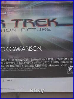 Star Trek The Motion Picture 1979 Original Movie Poster 27 x 41