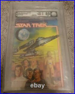 Star Trek The Motion Picture 1980 Arcturian Figure AFA Graded on Italian Card
