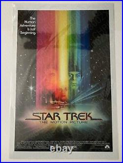 Star Trek The Motion Picture Bob Peak Foil Poster Lithograph Print Art 24x36 #95