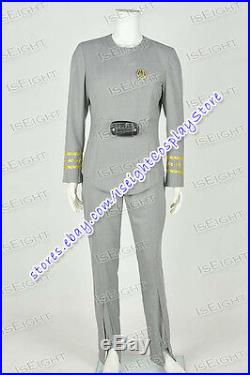 Star Trek The Motion Picture Class A Cosplay Costume Spock Kirk Grey Uniform