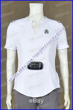 Star Trek The Motion Picture James T. Kirk Cosplay Costume Male Uniform Outfit