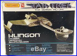 Star Trek The Motion Picture Klingon Cruiser Model Kit Made By Matchbox (mlfp)