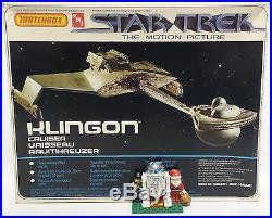 Star Trek The Motion Picture Klingon Cruiser Model Kit Made By Matchbox (mlfp)
