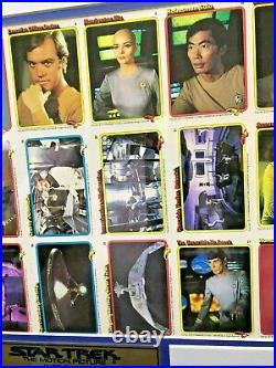 Star Trek The Motion Picture Limited Edition 1346 /2950 Matted Frame Uncut Topps
