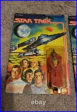 Star Trek The Motion Picture Mego, 4 VERY RARE ALIENS and Decker, McCoy
