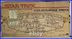Star Trek The Motion Picture Mego Enterprise Bridge Playset 1980 Unopened
