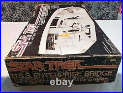 Star Trek The Motion Picture Mego Enterprise Bridge Playset Vintage 1980 Rare