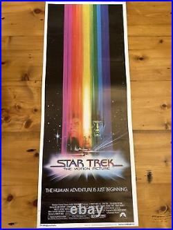 Star Trek The Motion Picture Movie Poster Rolled 1436 1979 Wise Shatner Nimoy