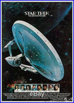 Star Trek The Motion Picture Original Movie Poster. 1979