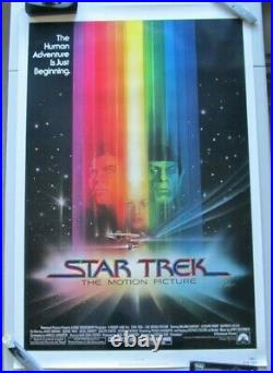 Star Trek The Motion Picture Original Rolled 27x41 Movie Poster 1979 Shatner
