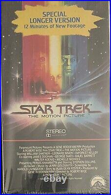 Star Trek The Motion Picture SEALED BRAND NEW (1989, Paramount)