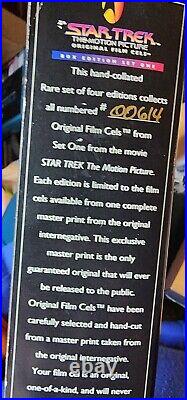 Star Trek The Motion Picture Set #00614 of Film Cells #00614 Set 1 LOW MUMBER