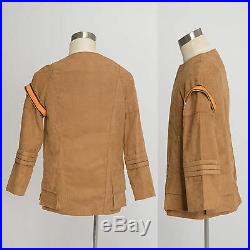 Star Trek The Motion Picture Spock Kirk Brown Jacket Suede Coat Uniform Tailored