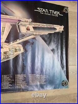 Star Trek The Motion Picture Starship U. S. S. Enterprise 1979 Poster Cut Away 48