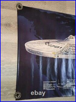 Star Trek The Motion Picture Starship U. S. S. Enterprise 1979 Poster Cut Away 48