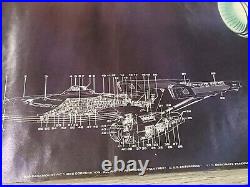 Star Trek The Motion Picture Starship U. S. S. Enterprise 1979 Poster Cut Away 48