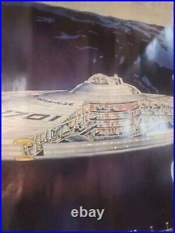 Star Trek The Motion Picture Starship U. S. S. Enterprise 1979 Poster Cut Away 48