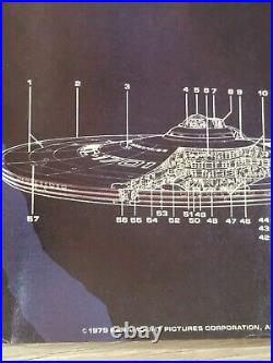 Star Trek The Motion Picture Starship U. S. S. Enterprise 1979 Poster Cut Away 48