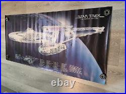 Star Trek The Motion Picture Starship U. S. S. Enterprise 1979 Poster Cut Away 48