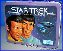 Star Trek The Motion Picture Tin Lunchbox 1979 Thermos King Seeley