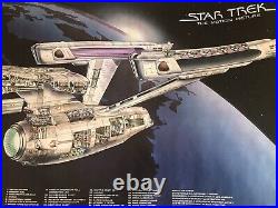 Star Trek The Motion Picture USS Enterprise 48 X 22 Cutaway Poster