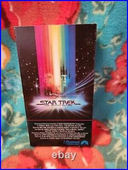Star Trek The Motion Picture VHS Paramount Gatefold 1980 First Release 1st Ed