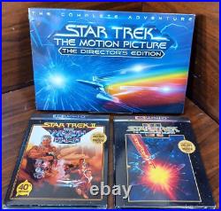 Star Trek The Motion Picture / Wrath of Khan / Undiscovered Country (4K)- NEW