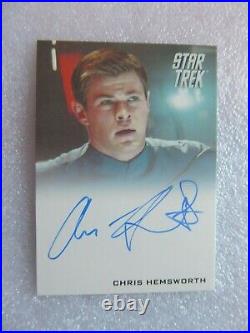Star Trek The Movie 2009 Chris Hemsworth as George Kirk Autograph Card