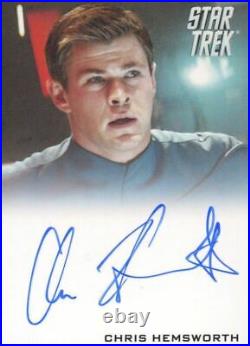 Star Trek The Movie 2009 Chris Hemsworth as George Kirk Limited Autograph Card