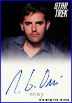 Star Trek The Movie 2009 Writer Robert Orci Limited Autograph Card